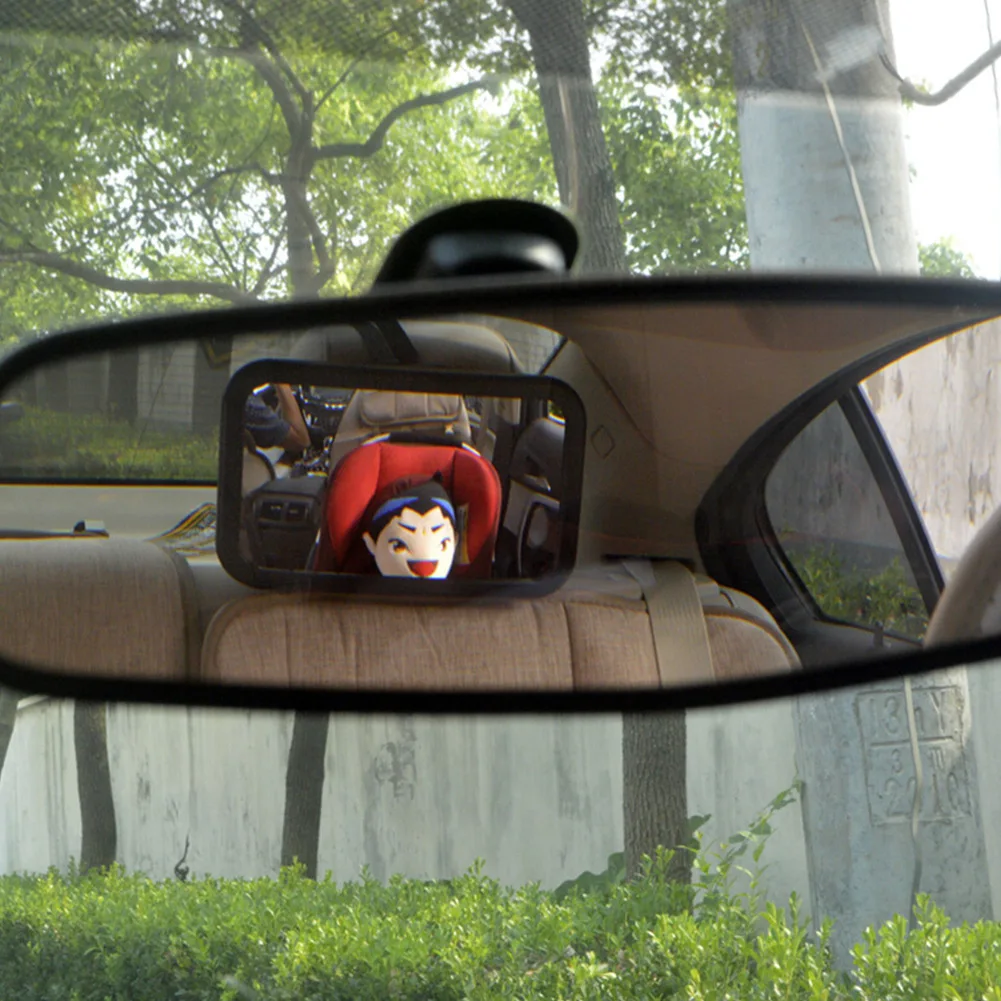 2021 Wholesale Price color box packing safely Monitor Shatterproof Rearview Baby Back Seat Mirror For Car