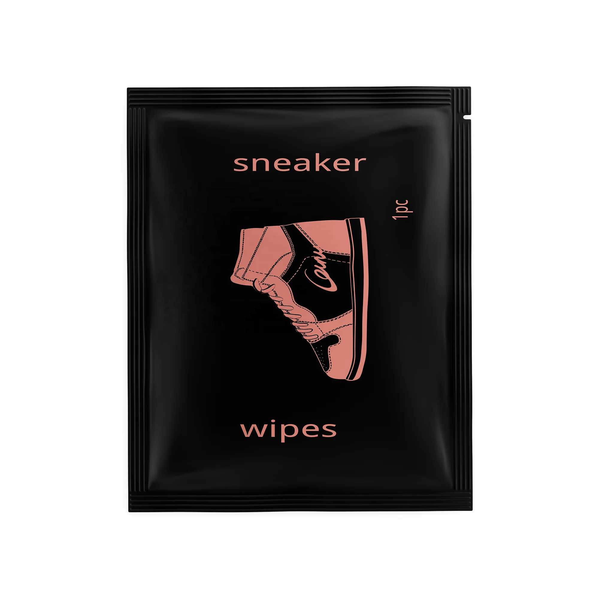 Private Label Custom logo Wholesale single wrapped shoe sneaker cleaning wipes