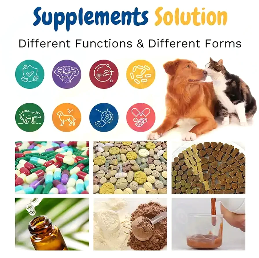 Dog Supplements Goat Milk Powder Immune System Support Digestive & Gut Health