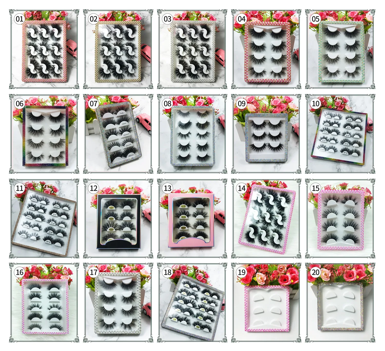wholesale mink eyelash mink lashes3d wholesale vendor 25mm bulk