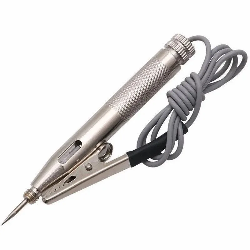 6V-24V Car Circuit Tester Probe Light System Test Probe Lamp Auto Light Lamp Voltage Test Pen Detector Copper