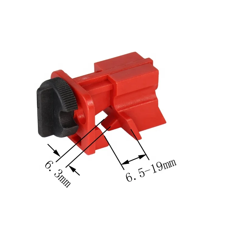 Electrical Locking Circuit Breaker Lockout Clamp On Loto