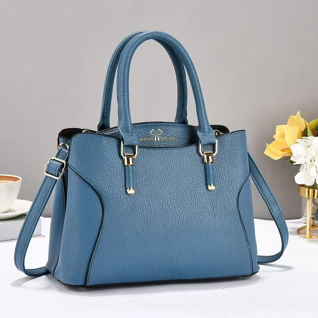 cheap price wholesale PU leather trendy handbag  famous brand designer ladies hand bags luxury from china factory
