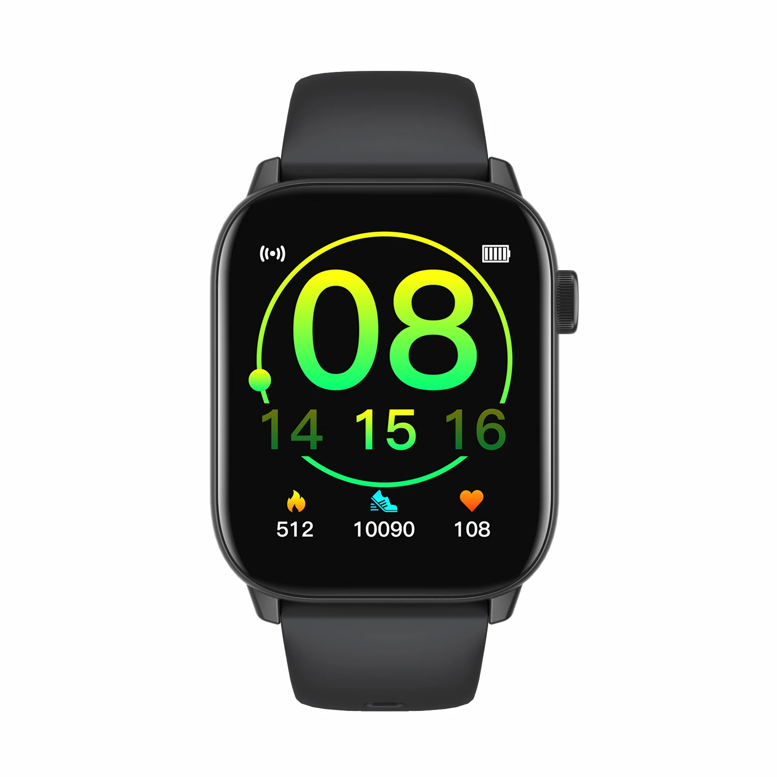 KW76 android online smart watch Heart Rate Blood oxygen monitor  IP68 waterproof Sleep Tracker touch watch smart