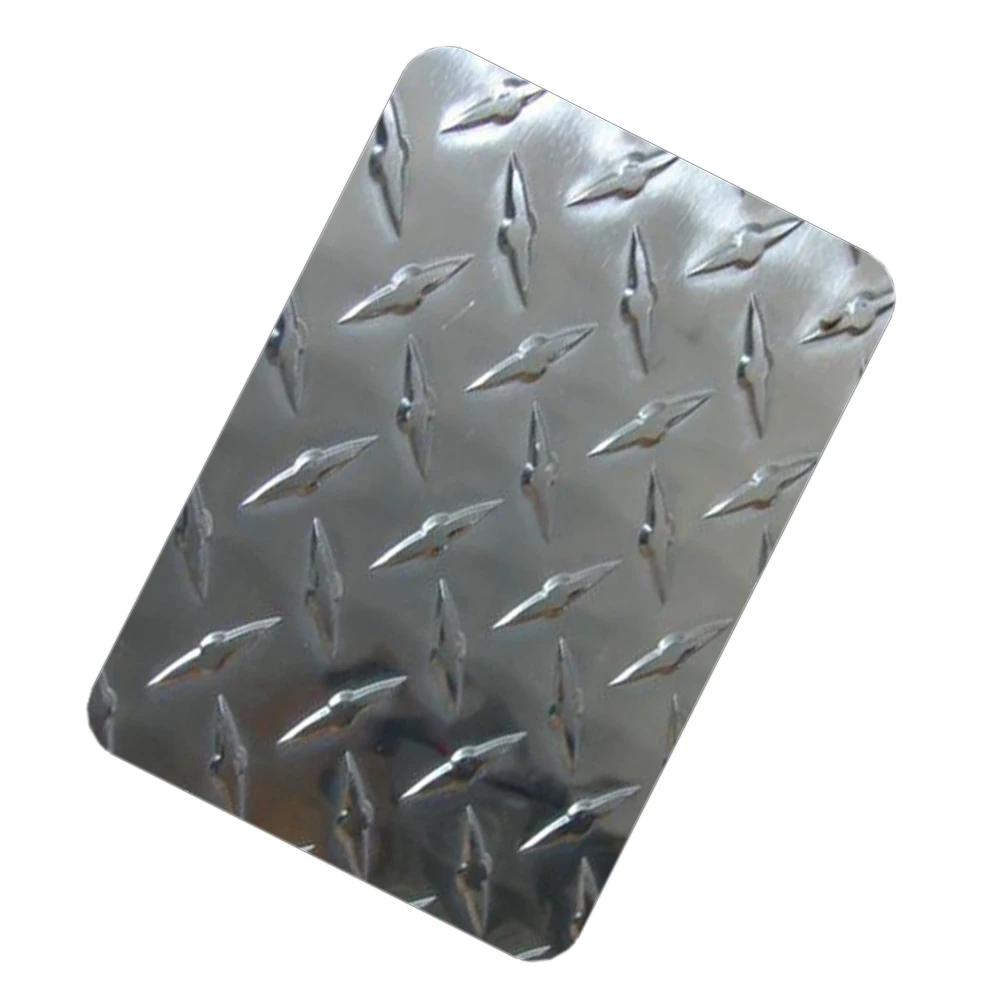 China 4x8  hot stainless steel sheet 201 304 316 stainless steel diamond plate