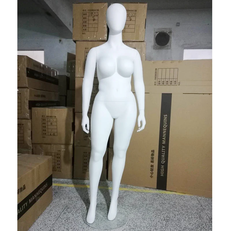 Factory Sale  Plus Size  Fashion Woman  Big Breast Female Fat Mannequin