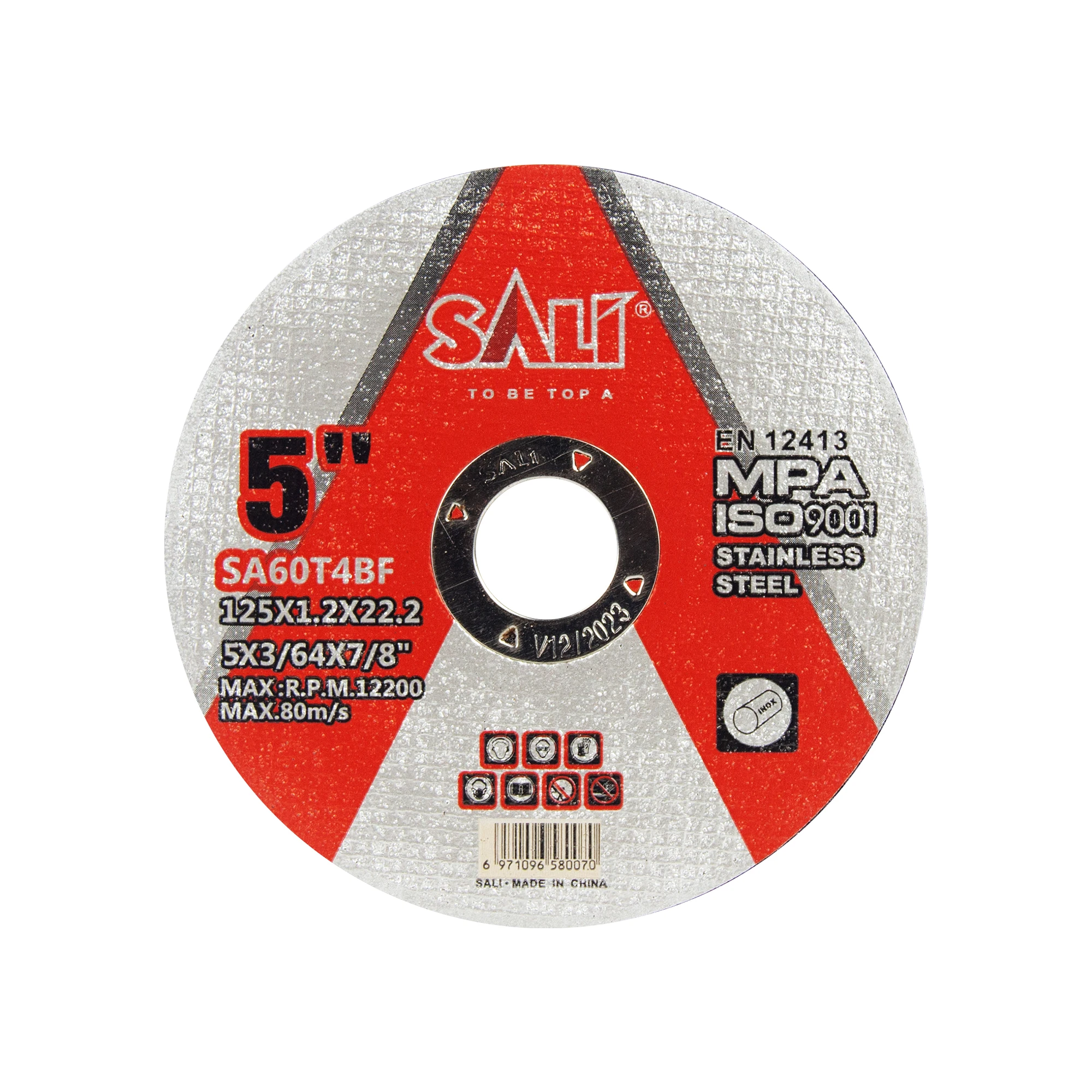 5Inch 125X1.2X22mm 125mm Abrasive Cutting Disc 2 IN 1 Metal And Stainless Steel Cutting Disc For Inox