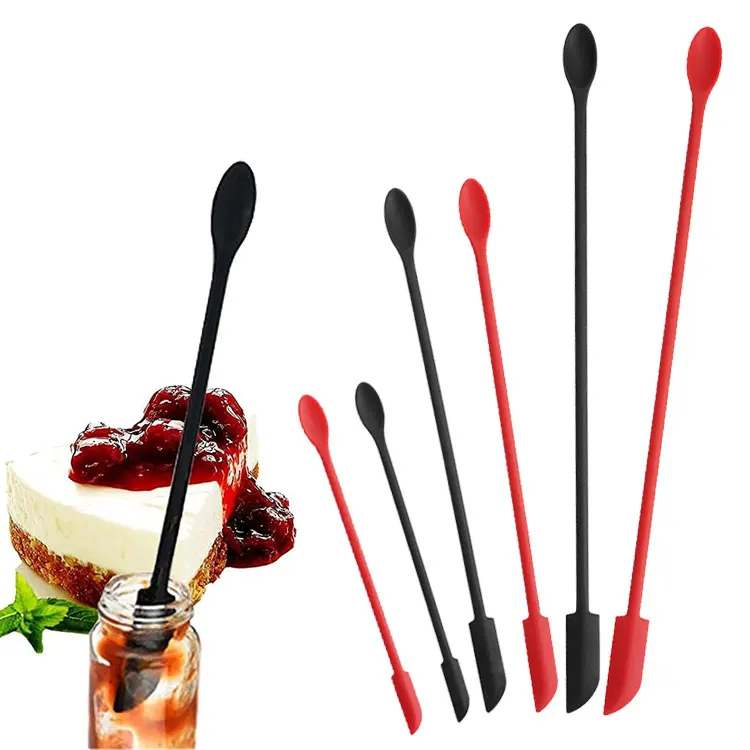 OEM&ODM 3 Pcs Jam Cream Butter Mini Spatula Scraper Durable Heat Resistant Food Grade Kitchen Spatula Set