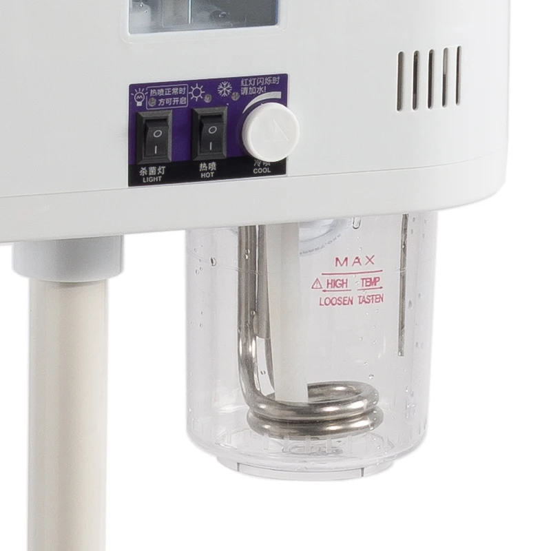 TODOM KL-838  Wholesale salon steamer skin moisture Mist Nano Facial Spray vapour hot and cold facial steamer