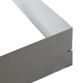 YOULITE Garden Outdoor Flexible Lawn Edging Border Wall Pack DIY Metal Iron Lawn edge