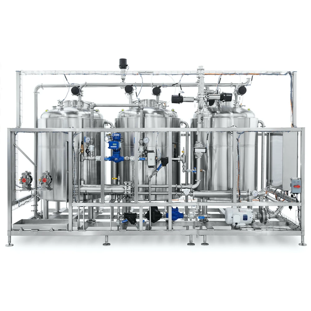 Automatic System Stainless Steel milking machine spare parts washing cip system suppliers