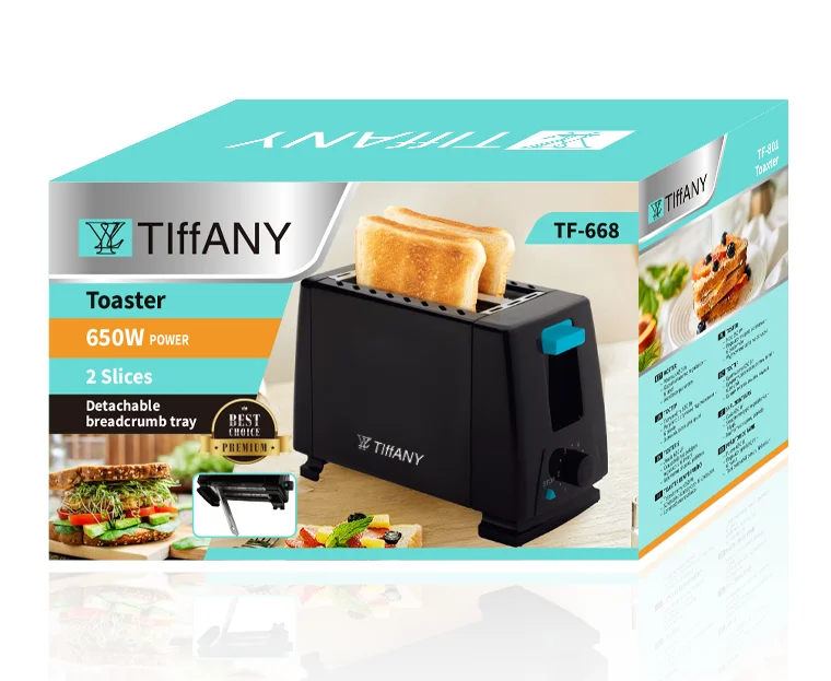 Hot Selling 2 Slices Electric Hamburger Panini Breadmaker Sandwich Maker Breakfast Toaster for Home