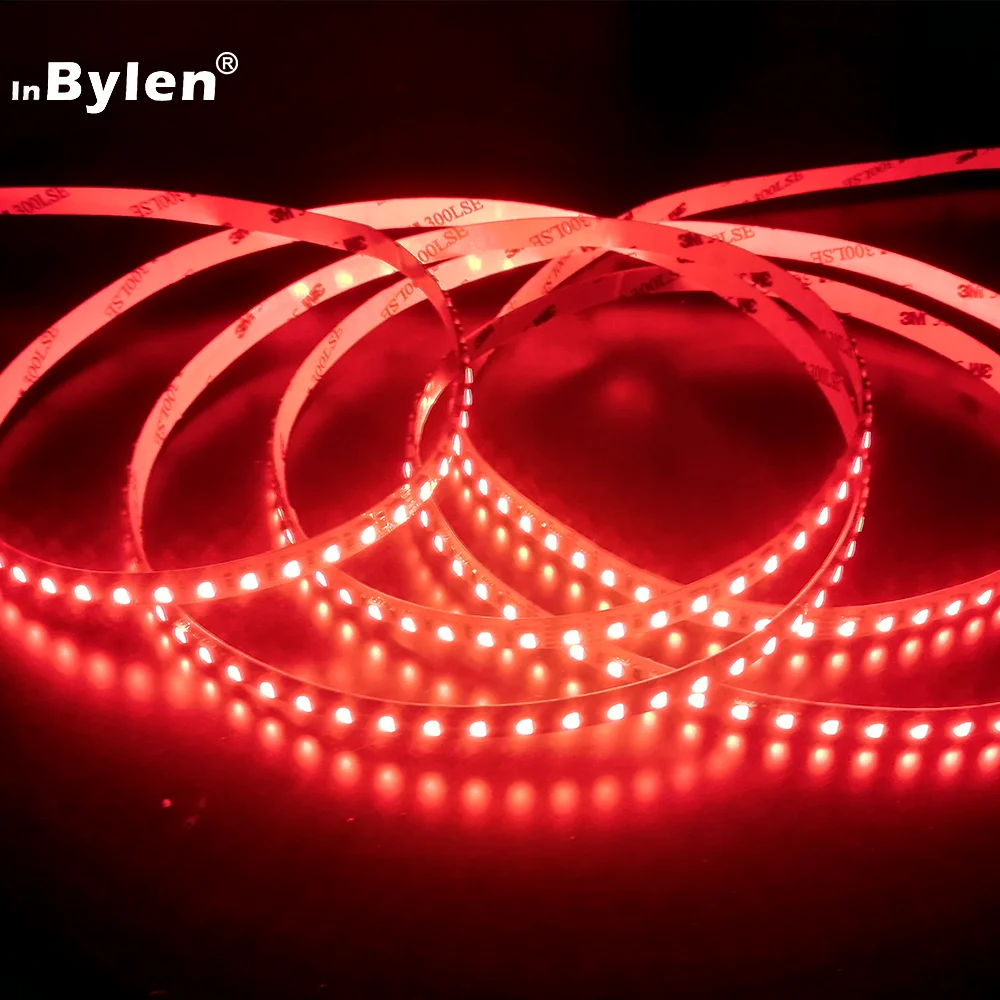 Hot-sale 55.55mm cutting 7 Leds per set 18 pixels RGBW LED strip DC 24V 16.8W RGBW 4040 126Leds IP 65 IP67 IP68 rgbw strip