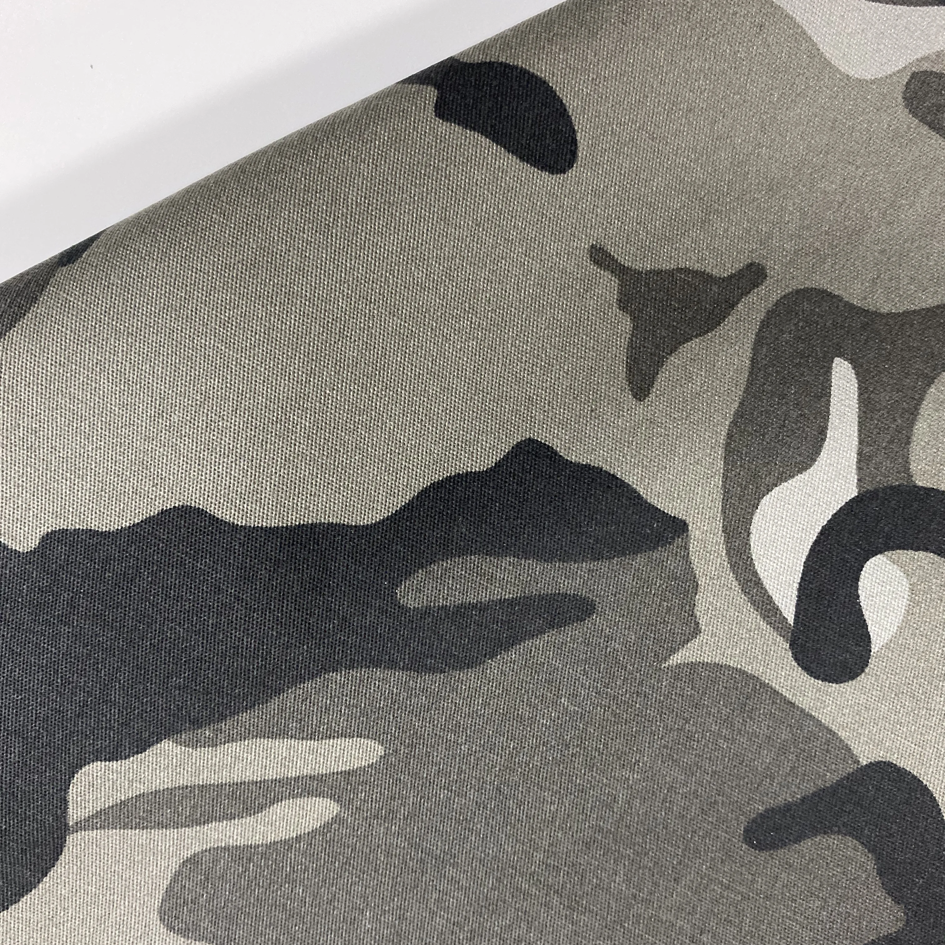 
100% Organic Cotton Reactive Printing Camouflage Fabric Wholesale 