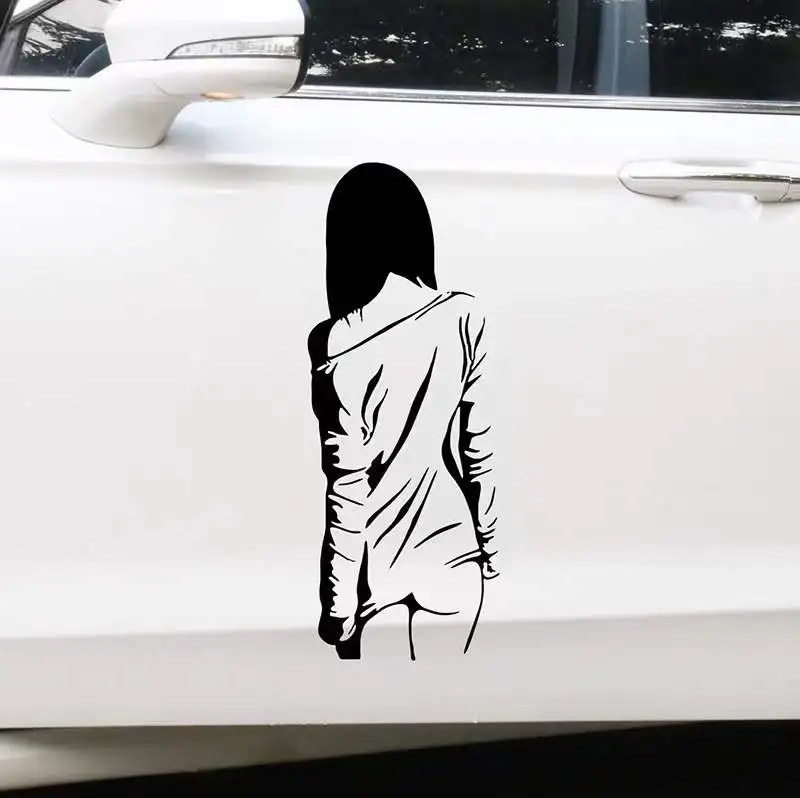Sexy beauty background car door stickers body car stickers hood car stickers