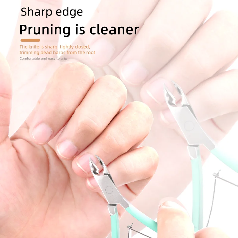 HOT SALE IN STOCK STAINLESS STEEL BEAUTY MANICURE AND PEDICURE Nail Clipper Dead Skin Remover Tool Manicure Plier Cutter.