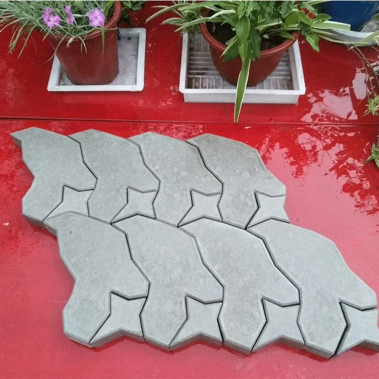 Waste Injection Molding Equipment Molds Paver Moulds Plastic For Paving Stones Interlocking B