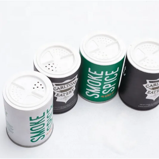 SALT SPICES PAPER JAR FOOD GRADE PAPER TUBE