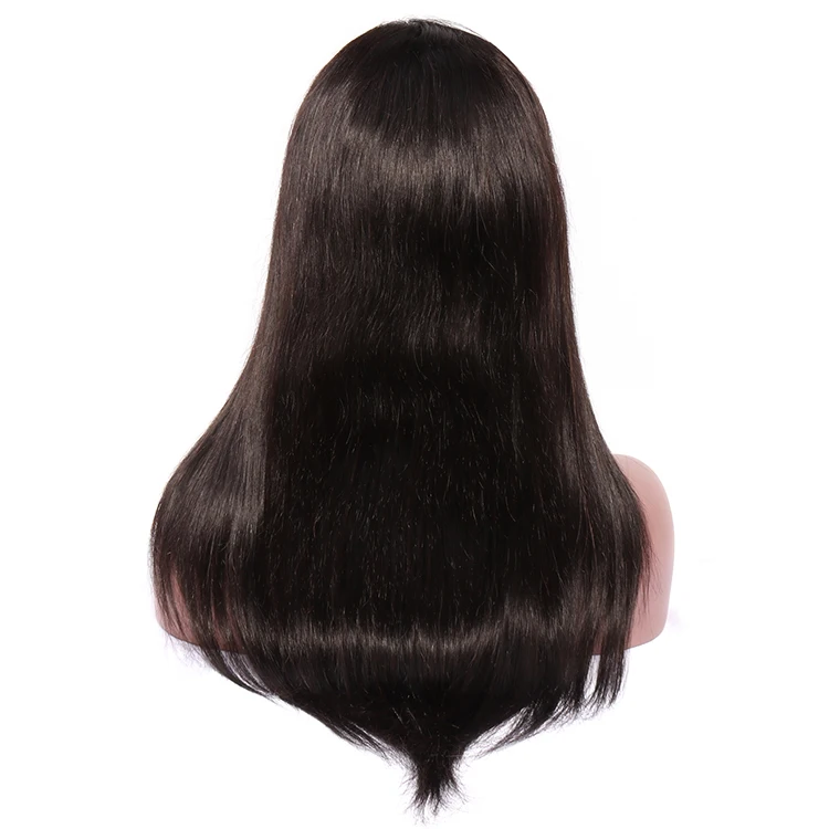Aosun Wholesale 100% Natural Short Straight Human Hair Wigs, Top Quality Short Virgin Brazilian Hair Bob Wigs For Black Women