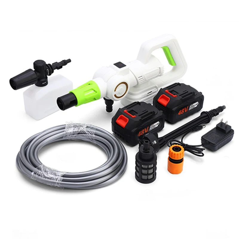 High Pressure Mobile Car Wash Machine Self-Service Automatic Car Wash Gun Portable Metal Carwash Equipment for Cleaning