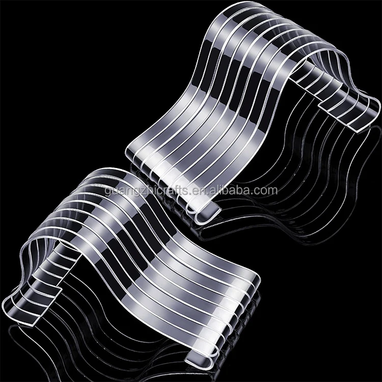 Clear Acrylic Female Sandals Insert Holder Lady Shoes Display Stand Acrylic