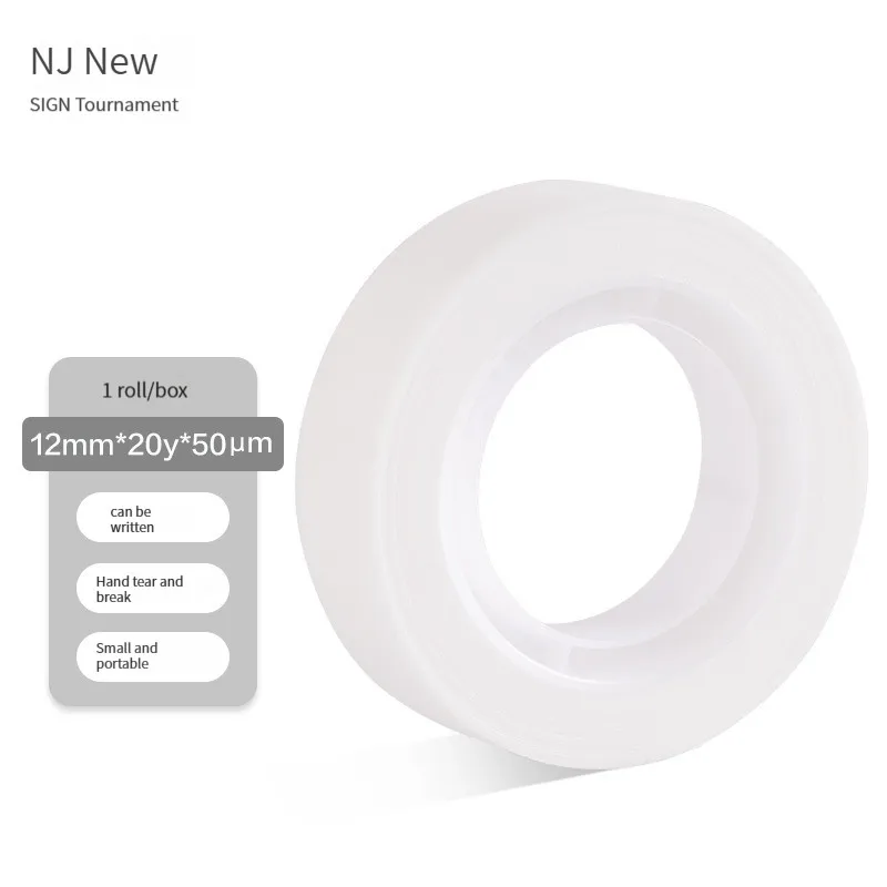 Deli NS098 High quality Newsay good to tear invisible tape transparent hand tent high viscosity sticker fixed small roll do