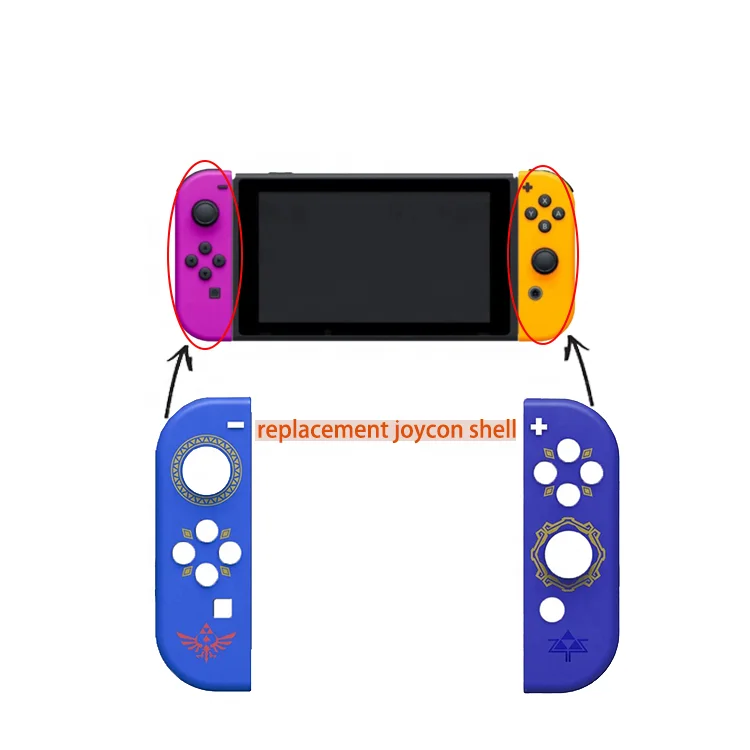 Запасные части для NS Nintendo Switch Joy Con Корпус Корпуса крышка контроллера