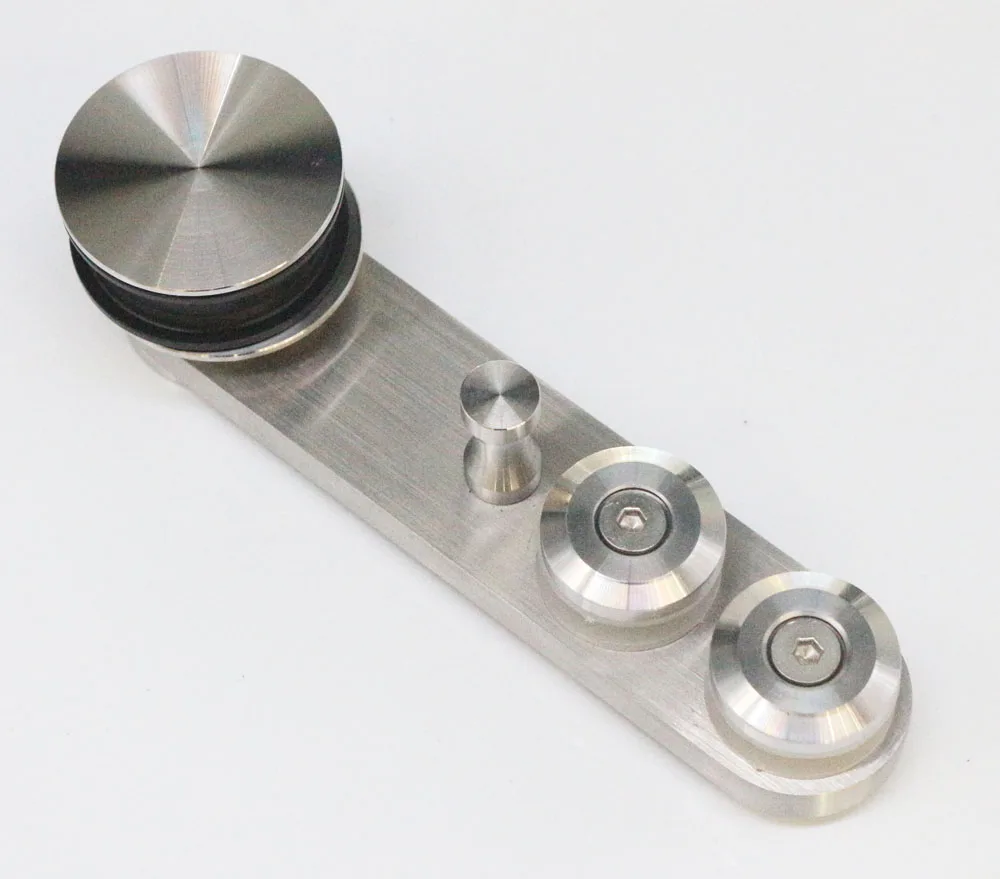 Bathroom Accessories Sliding Door Series Stainless Steel Roller Glass Sliding Door System Hanging Wheels