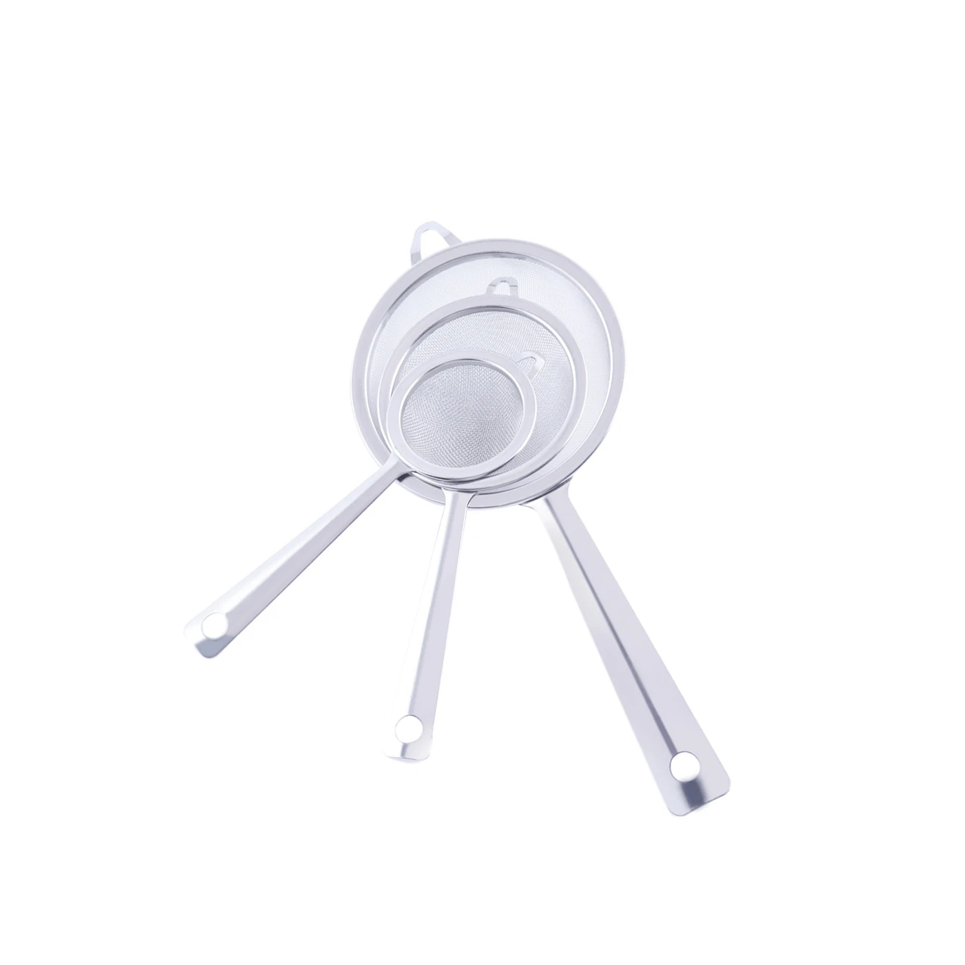 stainless steel mesh tea strainers for loose tea colanders & food strainers sifter for baking small spider strainer with handle