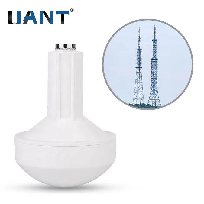 GPS BD GNSS 40dBi mushroom head active antenna type N male ping color whiite