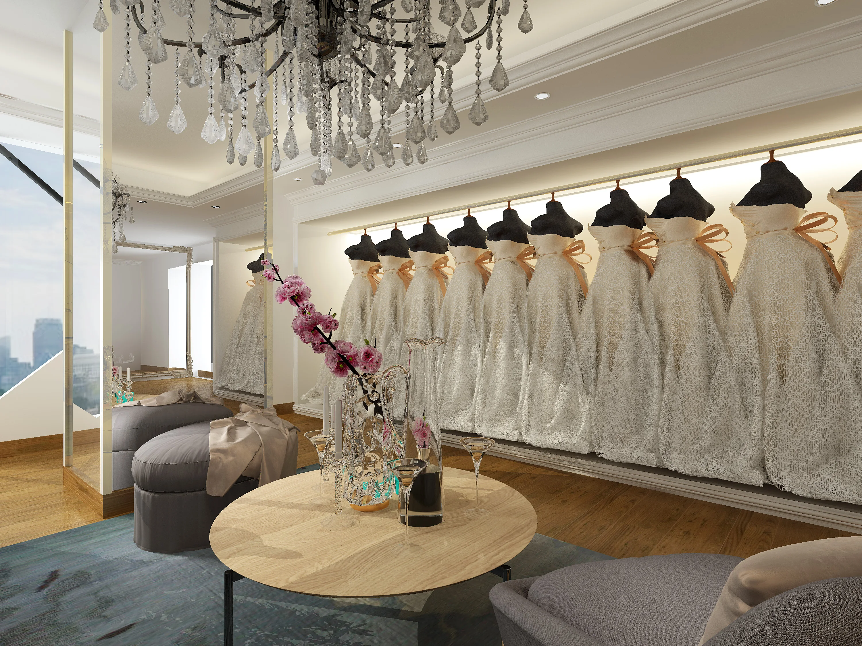 Ladies Clothes Shop Design Luxury Boutique Clothing Store Interior Design Boutique Clothing Store