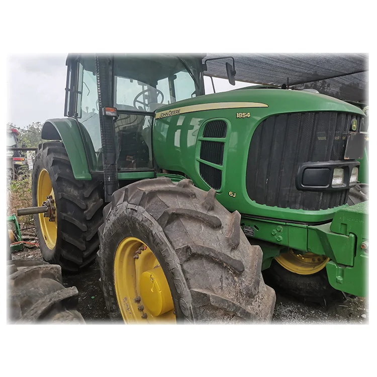 Ферма б/у John Deere дизельный трактор 1204 л. С. фермерские тракторы deere Kubota для сельского хозяйства 4wd американское