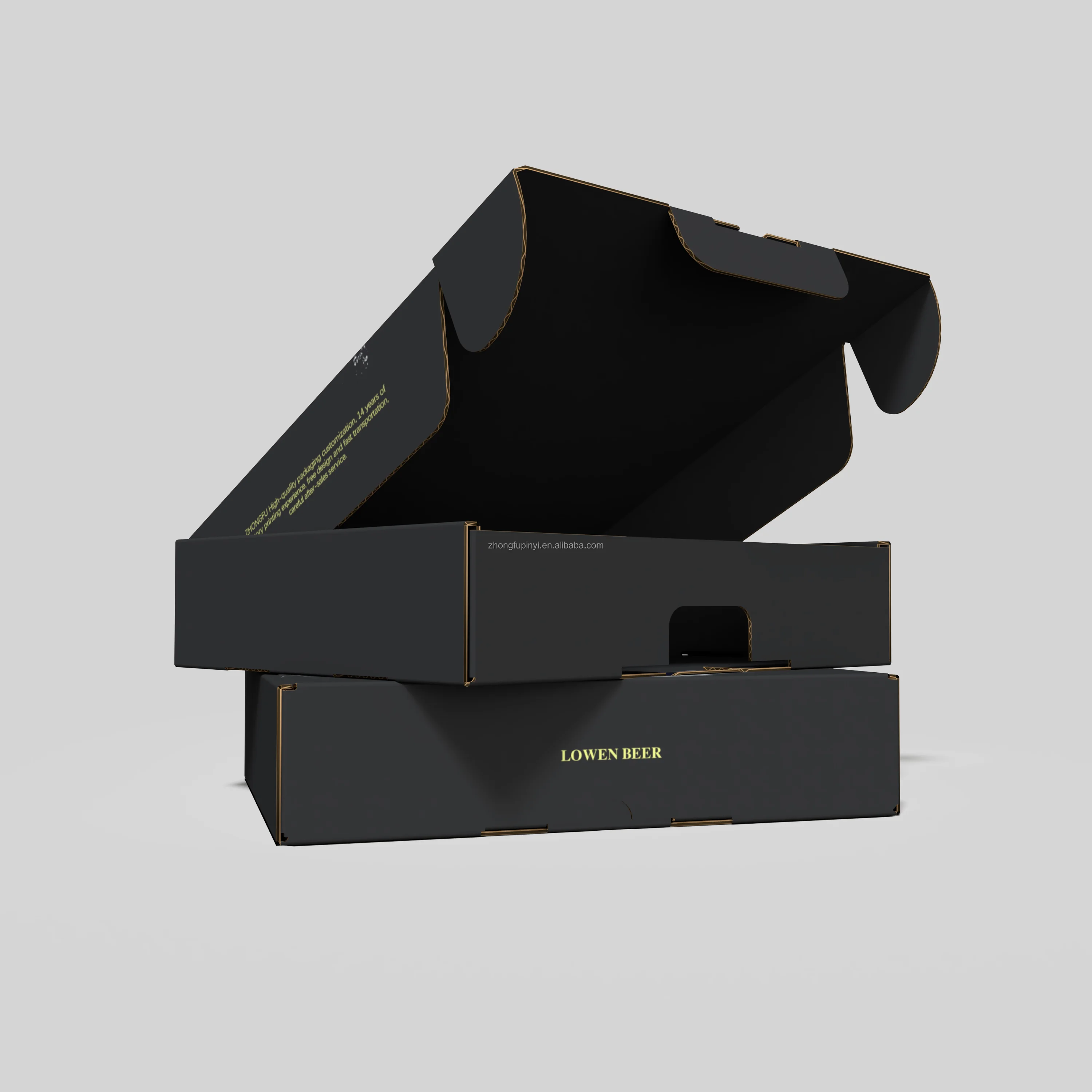 Wine Bottle Empty Gift Box China Manufacturers Cardboard 6 Pack Alcohol Free Beer Qingdao Beer Box Packaging