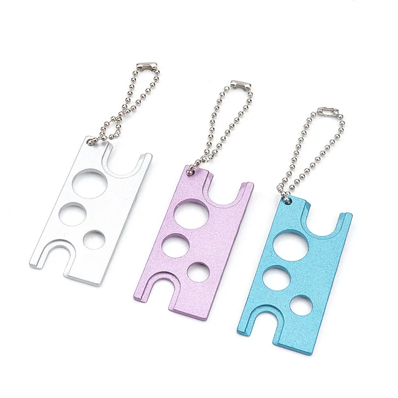 IRISMANLI Professional Colorful Lash Glue Bottle Opener Metal Nozzle Remover Lash Glue Nozzle Opener