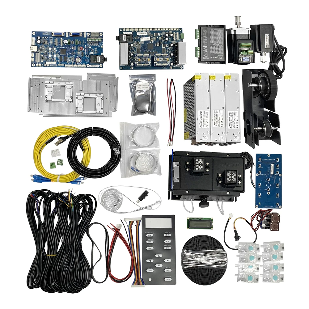 Hoson i3200 conversion kit single double head set cabezal i3200 i1600 upgrade board kit