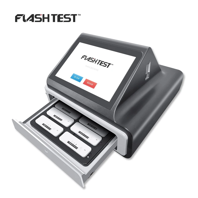 Flash Test portable farm Veterinary Immunofluorescence Quantitative Analyzer (POCT)