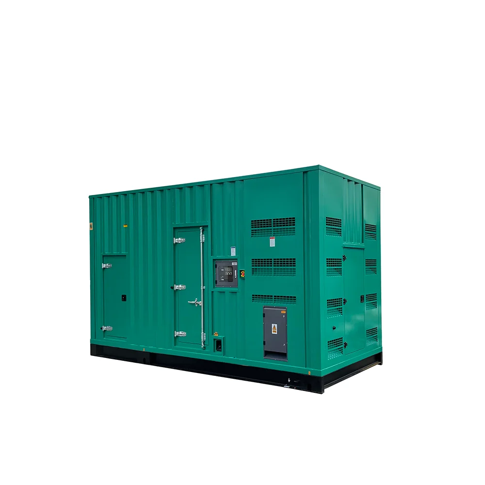 Heavy Duty Use Power Price  900kw 1125kva diesel generators low noise Container type with MTU engine