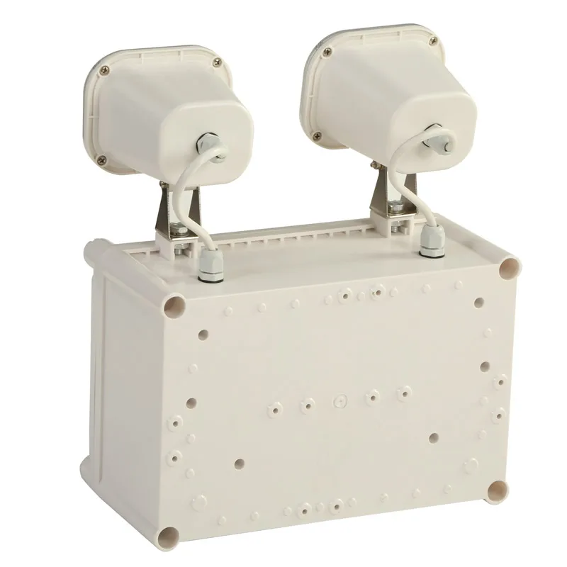 IP65 Waterpoof Lamp Rechargeable Two Head Emergency Light