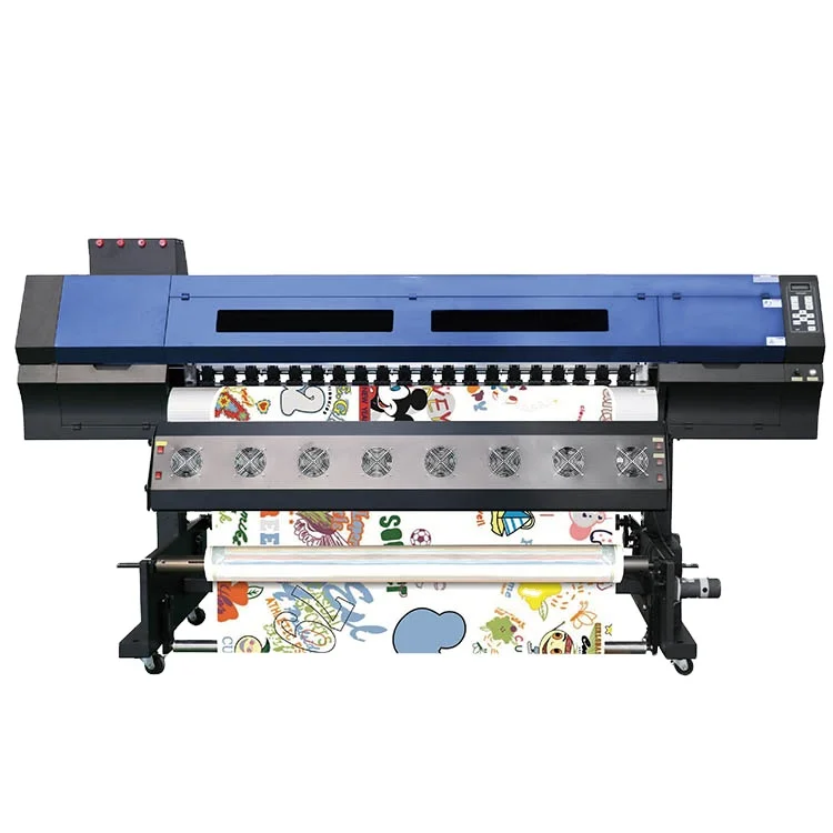 Sublimation Printer I3200 DX5 XP600 5113 4720 Industrial Printhead Dye Large Format Textile Sublimation  Printer