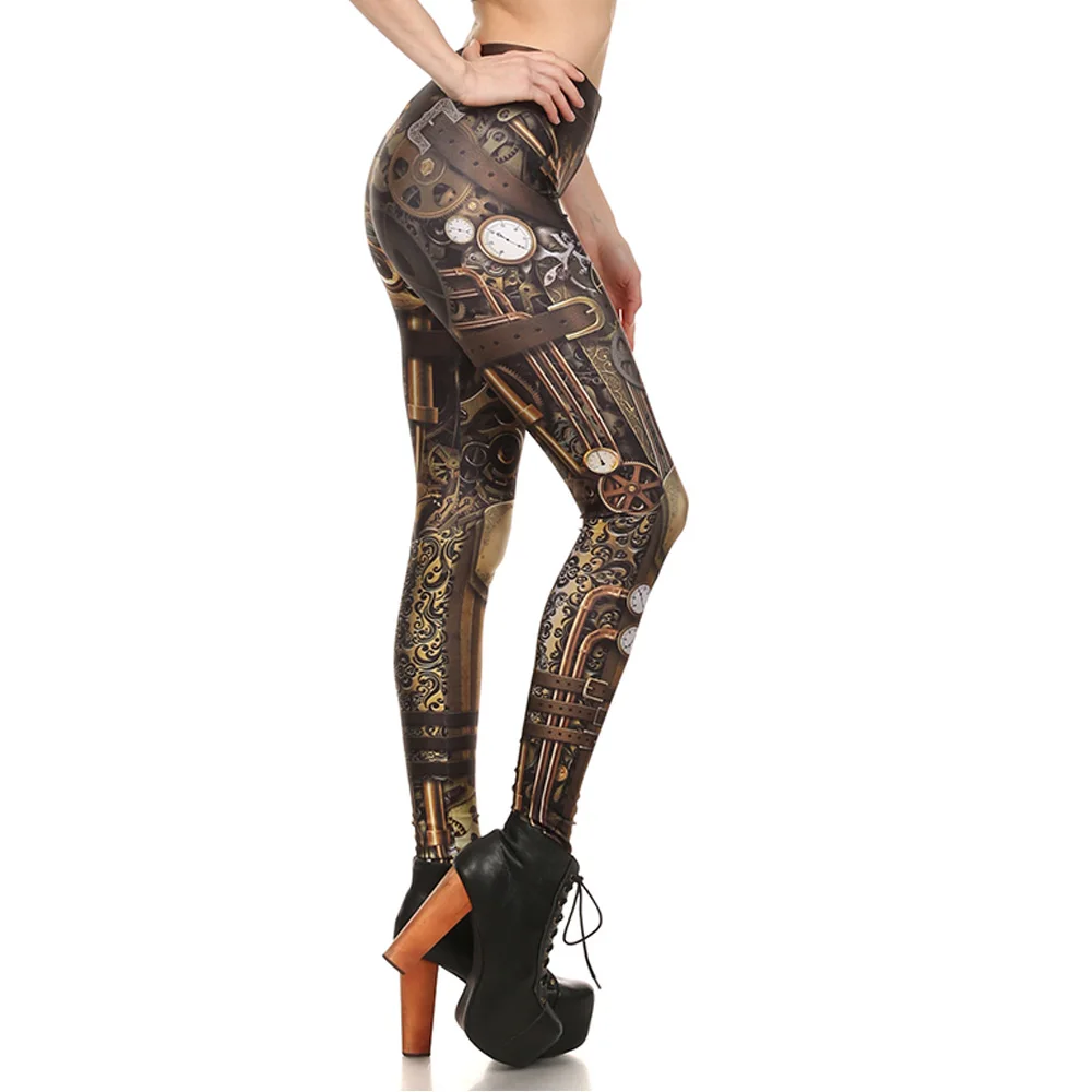 1pcs MOQ  Stretchy women leggings custom tights for girls popular ladies digital print pants