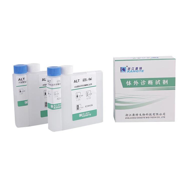Alanine Substrate Method ALT Alanine Aminotransferase Assay Kit Blood Group Hematology Reagents Rapid Diagnostic Test Kit