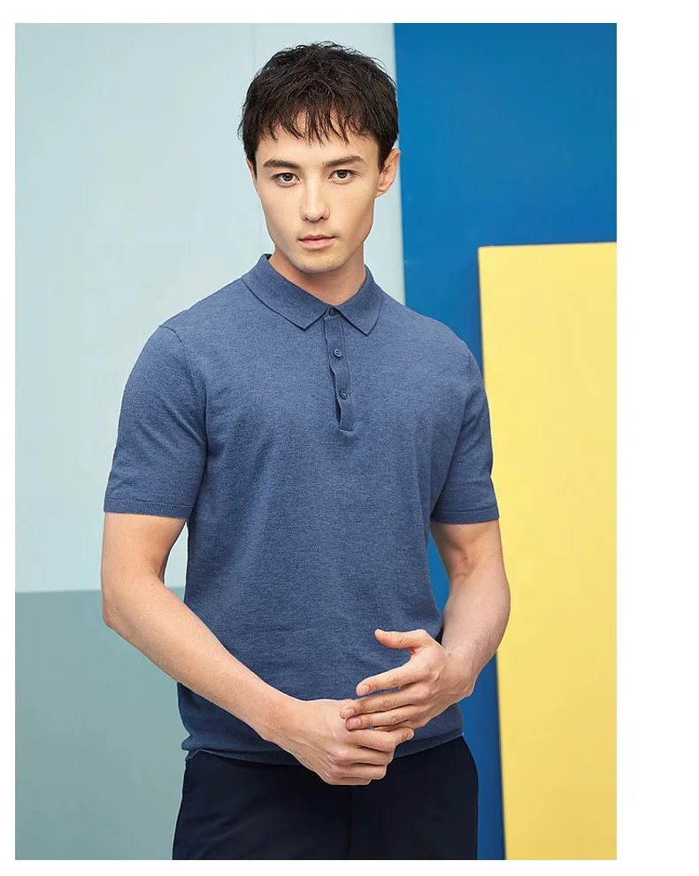 
New product unique spring/summer polo t-shirt short sleeve sweater man 