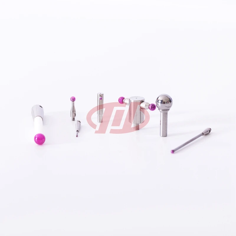 Measuring Instruments Ball Probe with Thread M2 M3 M4 M5 Ruby Ball Stylus For Measuring