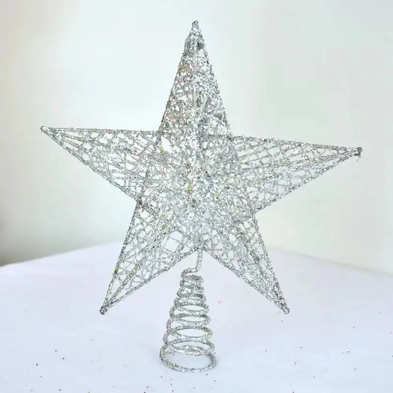 christmas tree topper star christmas tree ornaments luxury christmas tree star