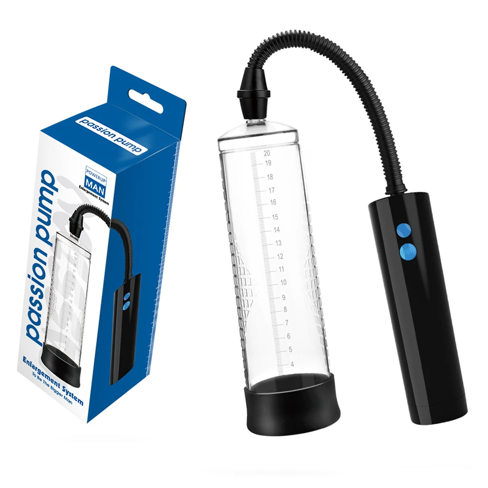 Automatic Electric USB Rechargeable Vacuum Penis Erection Enlargement Pumping