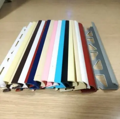 Low Price Flexible Plastic Corner Strip PVC Round edge Tile Trim For Wall Decoration