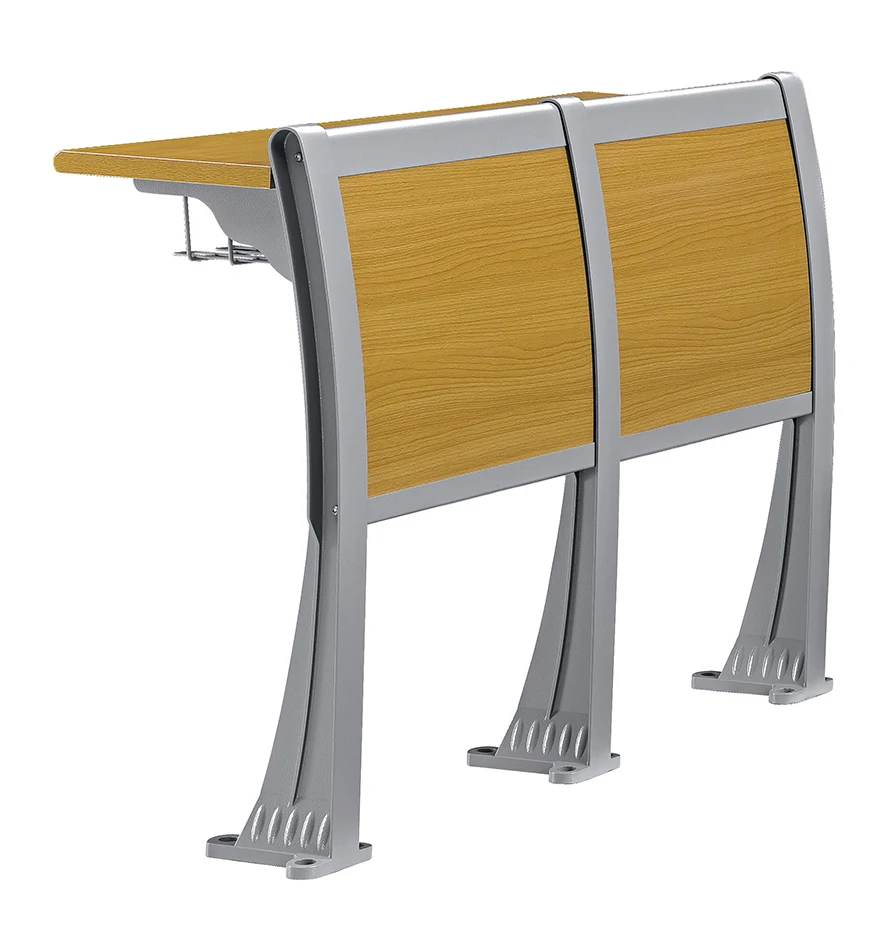 College adult study chair with writing pad, study chair with writing tablet,writing pad classroom study chair