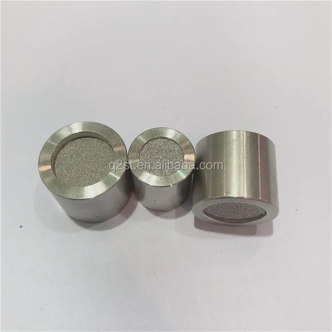 Sintered porous SS316L stainless steel CO2 carbon dioxide gas sensor housing