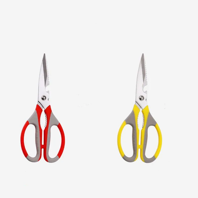 China factory household Kitchen Multipurpose utility sharp Stainless Steel serrated scissors