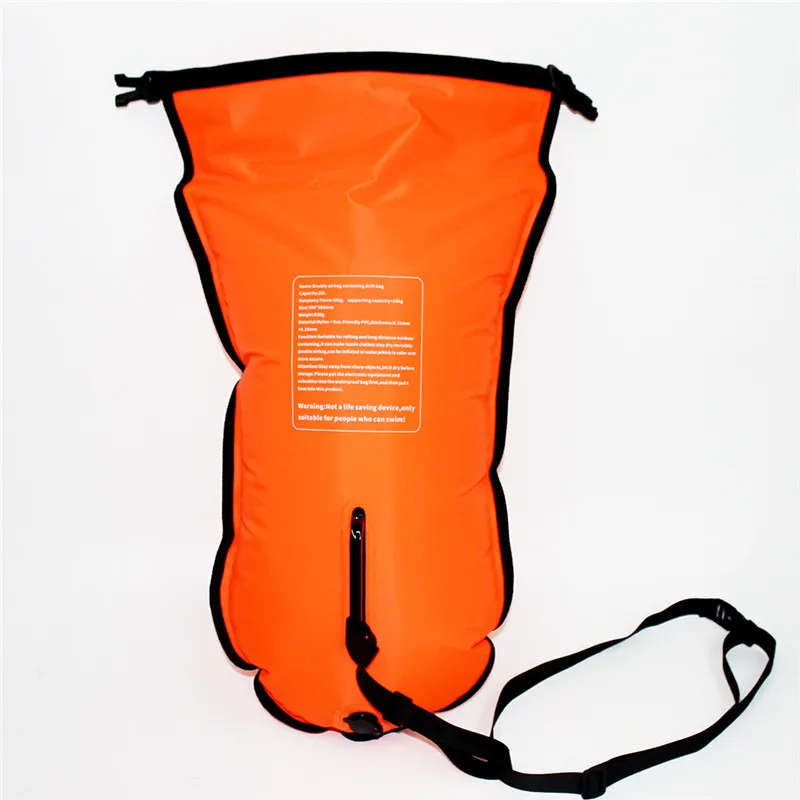 OEM Safety Ocean PacK Water Inflatable Swim Float Buoy For Open Water Swimming Diving